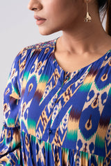 Long-Length Smart Fit Ethnic Kurta - One Piece