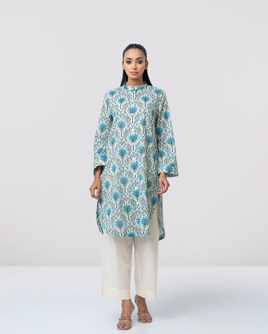 Smart Fit Printed One-Piece Lawn Kurta