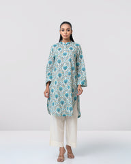 Smart Fit Printed One-Piece Lawn Kurta