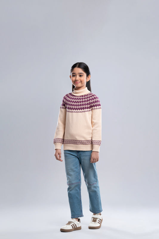 Junior Girls' Sweater (10-14 Years)