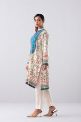 Relaxed Fit Digital Printed Lawn Kurta