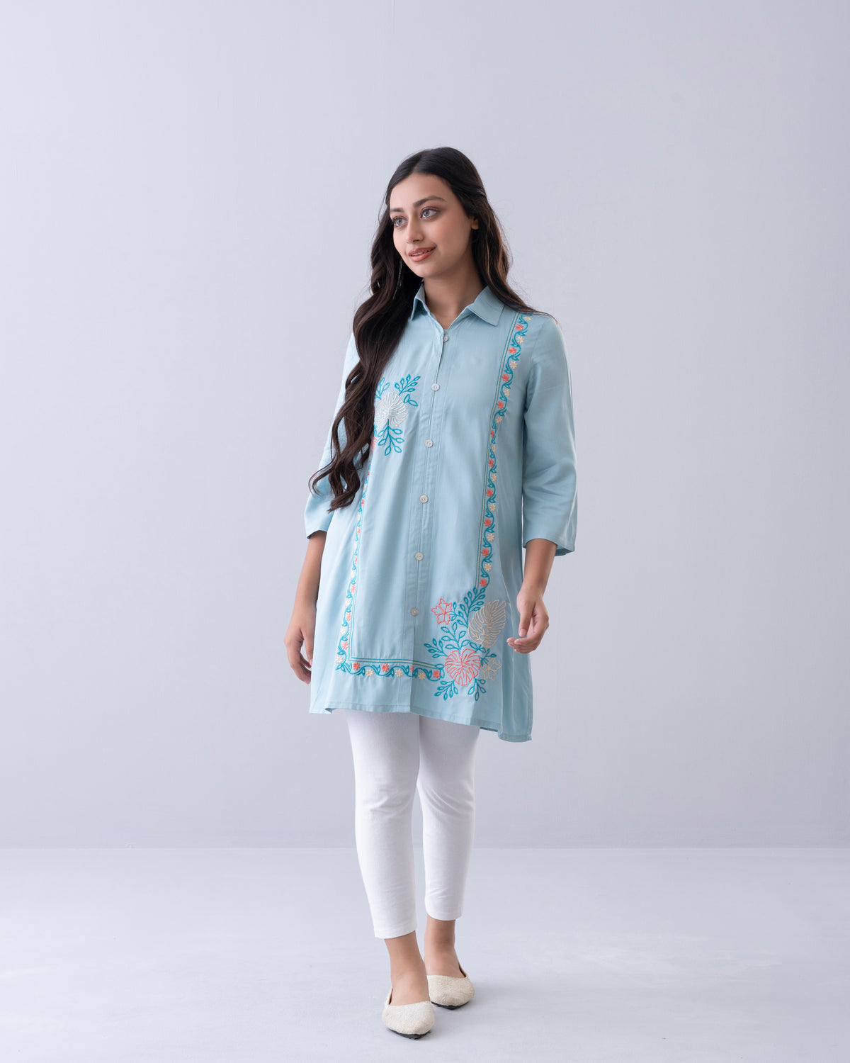 Junior Girls' Ethnic Top (10-14 Years)