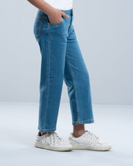 Girls' Denim Bottom (6-8 Years)