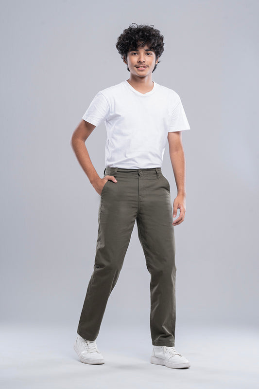 Junior Boys Twill Trouser (10-14 Years)
