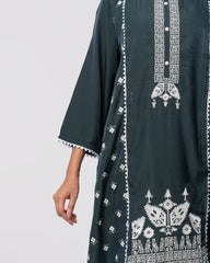 Smart Fit Embroidered Ethnic Kurti