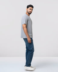 Relaxed Fit Henley T-Shirt
