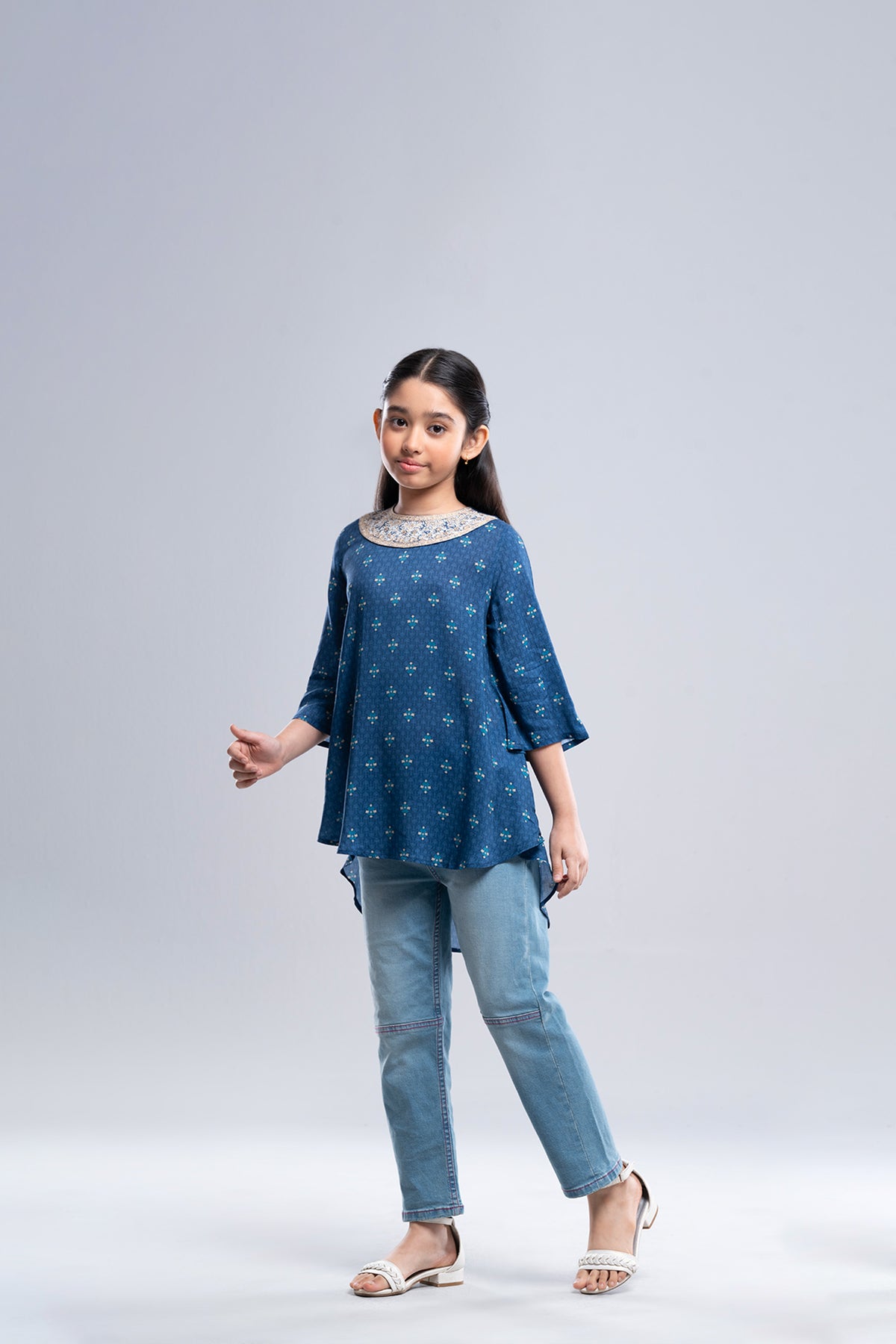 Girls' Ethnic Frock (6-8 Years)