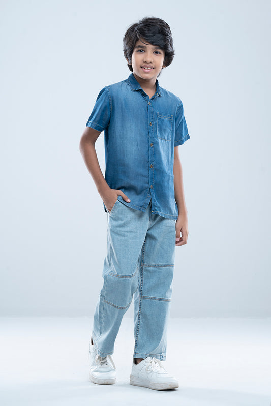 Prince Denim Bottom (6-8 Years)