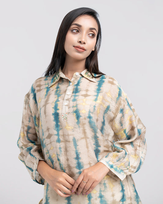 Relaxed Fit Fashion Top - Mystika