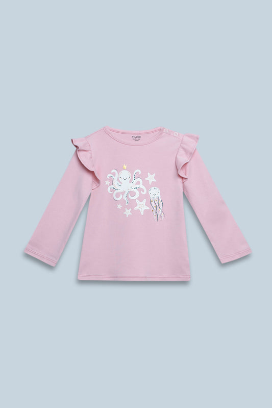 New Born Girls T-Shirt (6-18 Months)