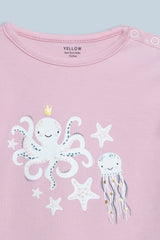 New Born Girls T-Shirt (0-6 Months)
