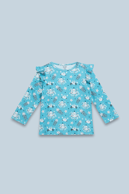 New Born Girls T-Shirt (0-6 Months)
