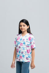 Girls' Athleisure T-Shirt (6-8 Years)