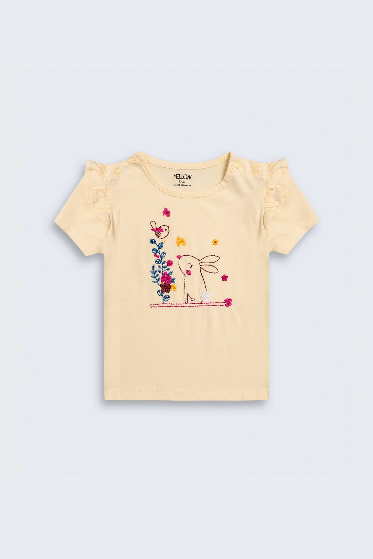 Newborn Girls' T-Shirt (0-6 Months)