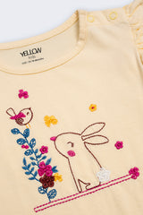 Newborn Girls' T-Shirt (0-6 Months)