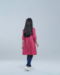 Princess Embroidered Ethnic Kurti (2-4 Years)