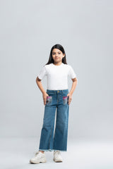 Princess Denim Bottom (6-8 Years)