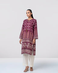 Relaxed Fit Printed One-Piece Lawn Kurta