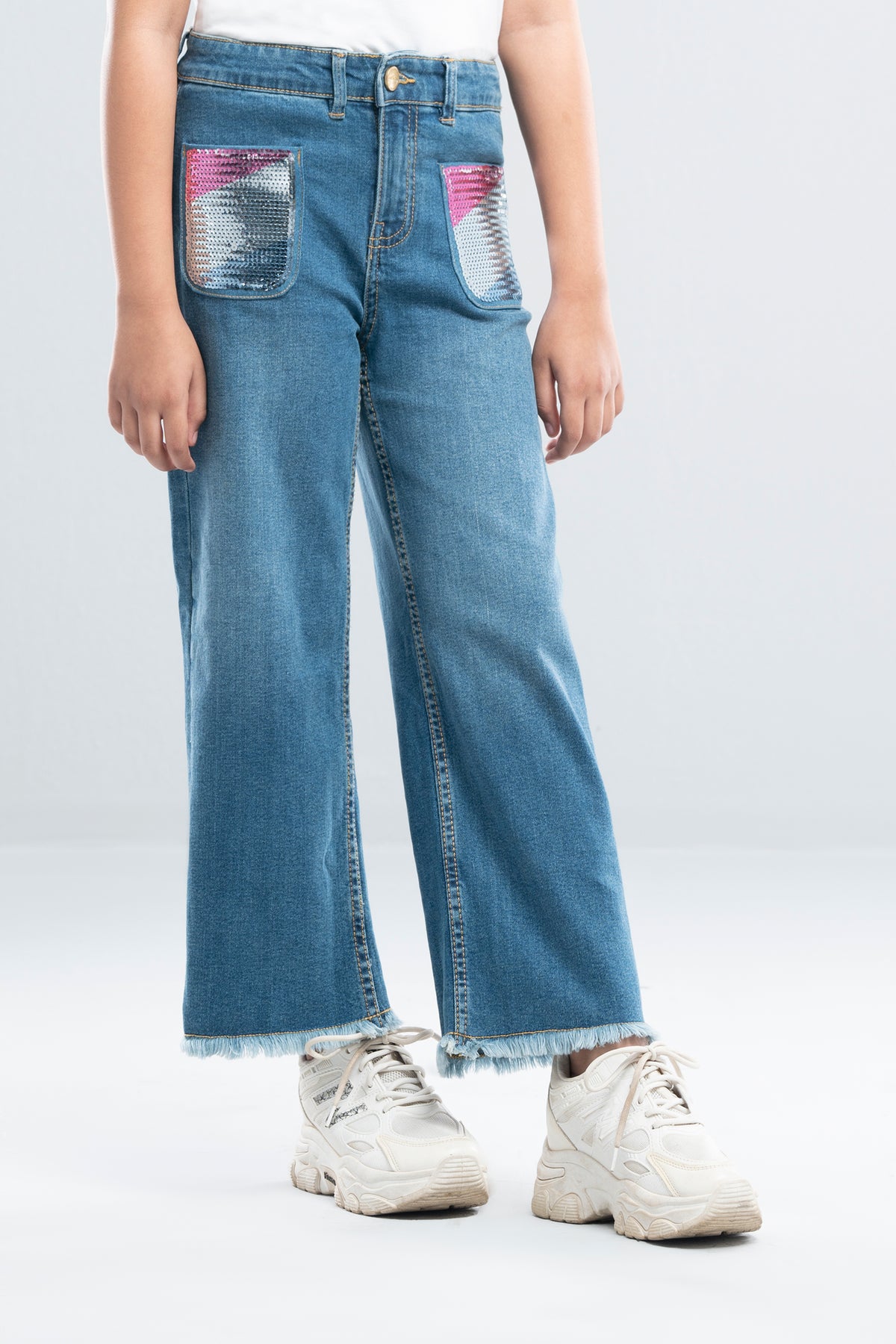 Princess Denim Bottom (6-8 Years)