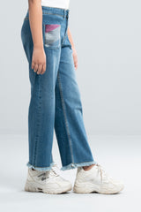Princess Denim Bottom (2-4 Years)