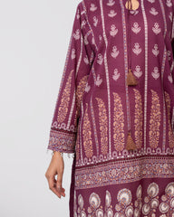 Relaxed Fit Printed One-Piece Lawn Kurta