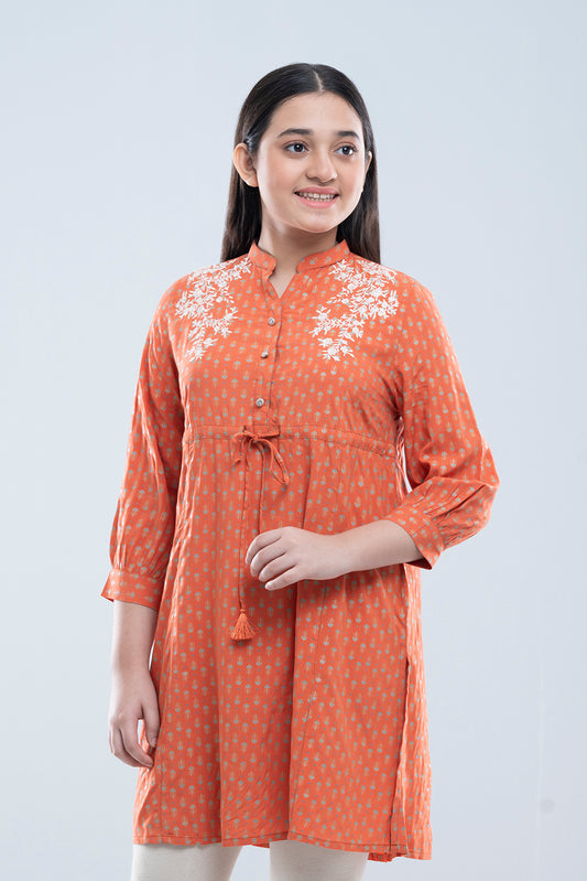 Junior Girls Ethnic Frock (10-14 Years)