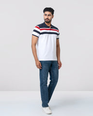 Regular Fit Yarn-Dyed Polo Shirt