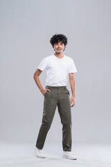 Junior Boys Twill Trouser (10-14 Years)