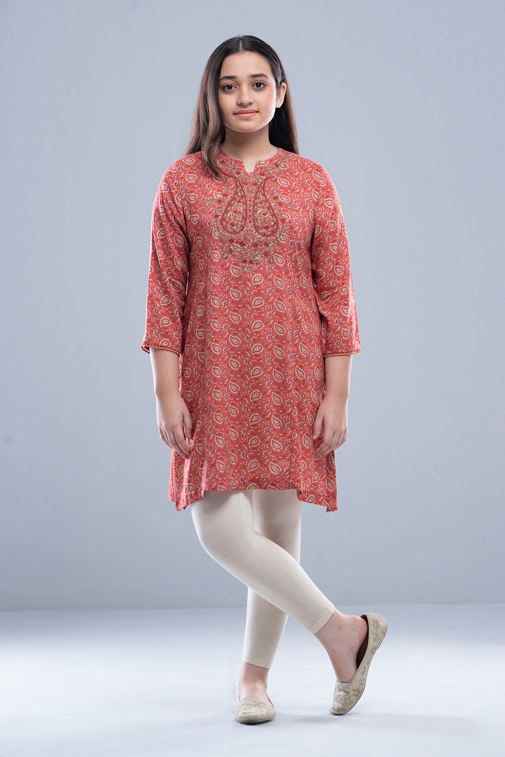 Junior Girls Ethnic Top (10-14 Years)