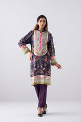 Relaxed Fit Digital Printed Lawn Kurta