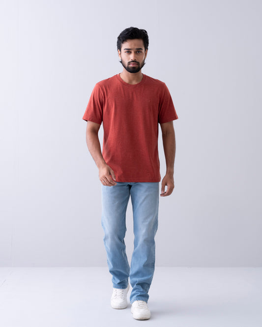 Relaxed Fit Crew Neck T-Shirt