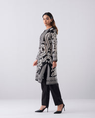 Relaxed Fit Printed One-Piece Lawn Kurta