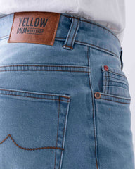 Straight Fit Blue Jeans