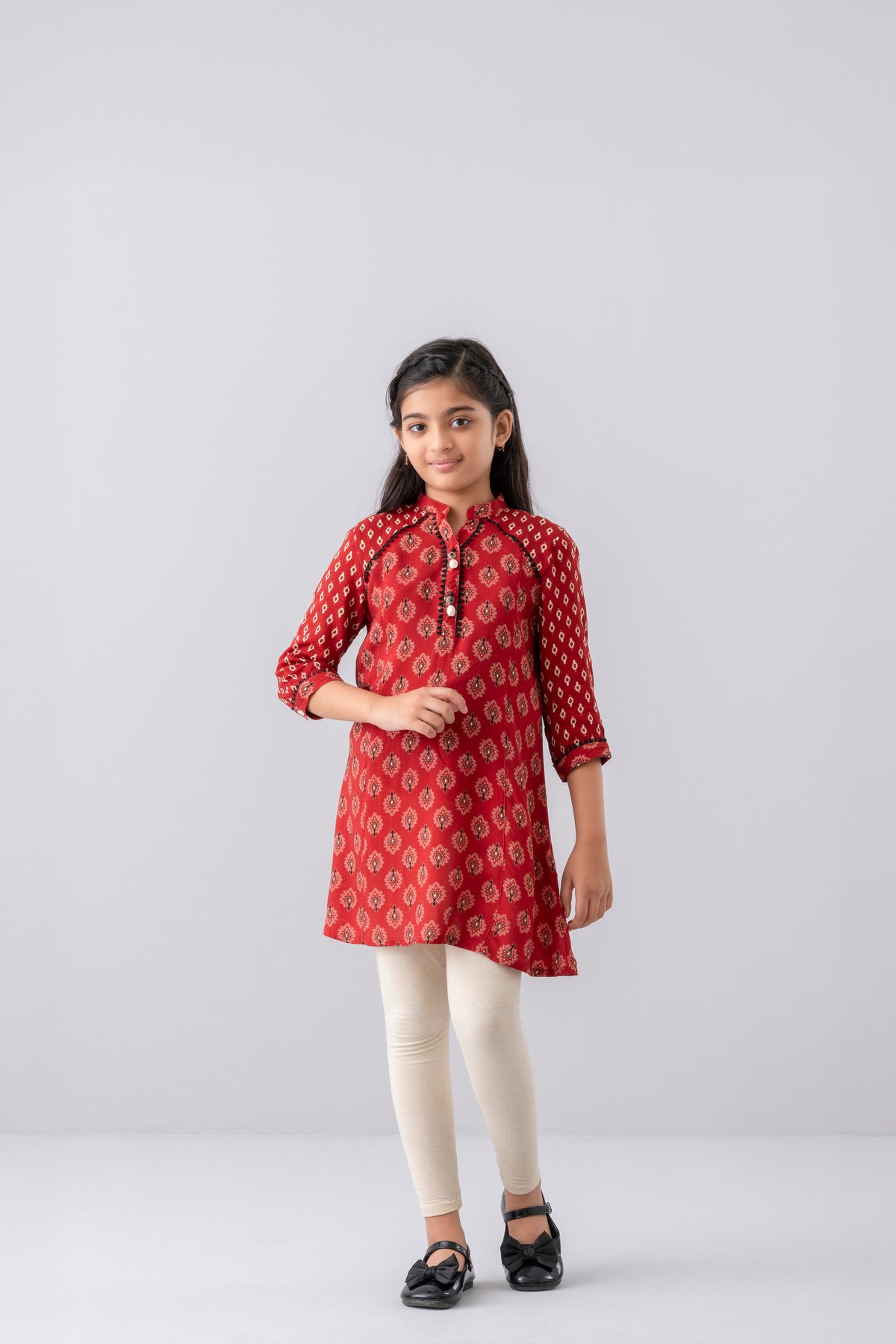 Girls Ethnic Frock (6-8 Years)