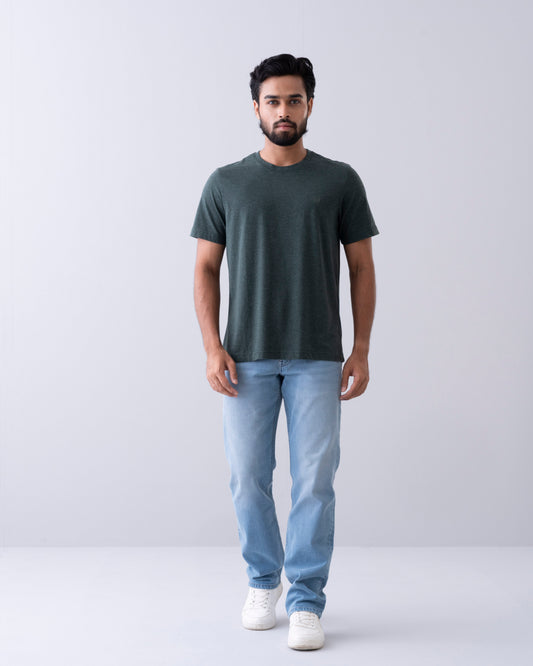 Relaxed Fit Crew Neck T-Shirt