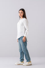 Junior Girls' Western Fashion Top (10-14 Years)