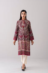 Relaxed Fit Embellished Lawn Kurta