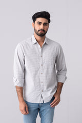 Regular Fit Striped Casual Shirt