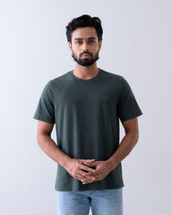 Relaxed Fit Crew Neck T-Shirt
