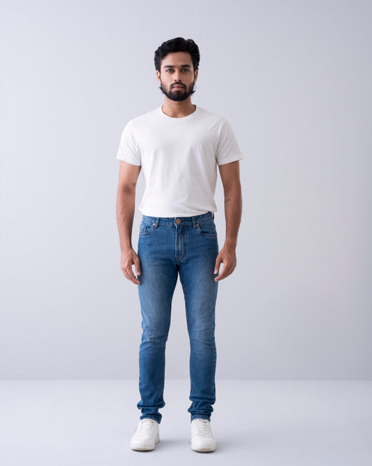 Slim Fit Blue Jeans