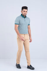 Regular Fit Double Mercerised Luxury Polo Shirt