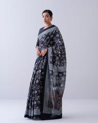 Digital Printed Cotton Saree