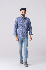 Regular Fit Printed Casual Shirt