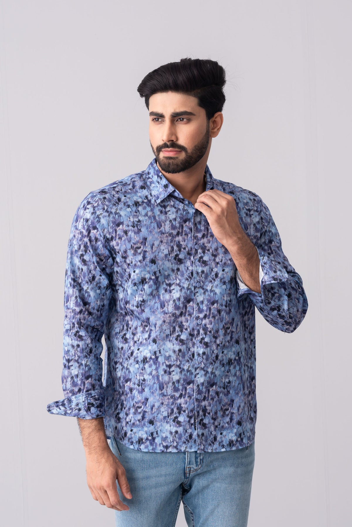 Regular Fit Printed Casual Shirt
