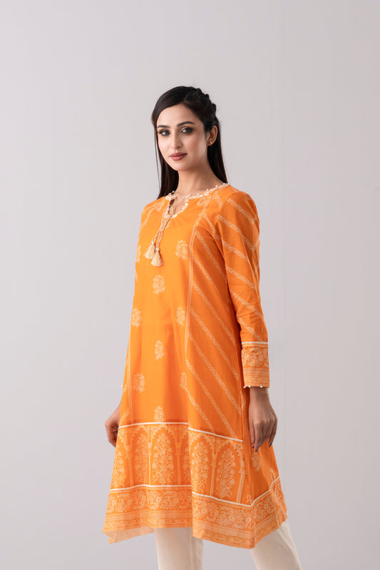 Smart Fit Digital Printed Lawn Kurta