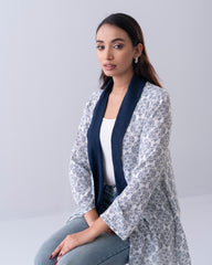Floral Printed Bolero Top
