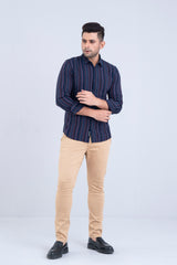 Y-Fit Striped Casual Shirt