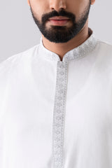 Regular Fit Embroidered Semi-Formal Panjabi