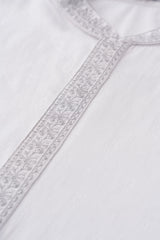 Regular Fit Embroidered Semi-Formal Panjabi