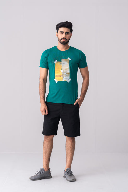 Slim Fit Solid Shorts